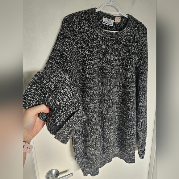 Y2K Salt and Pepper Club International (Tip Top Tailors) Knit Sweater - Picture 2 of 6